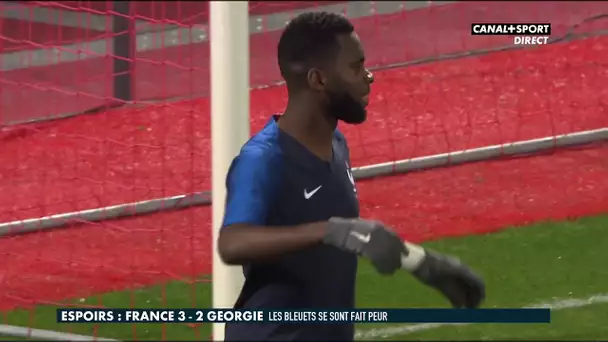 Le résumé de la victoire de la France espoirs contre la Géorgie