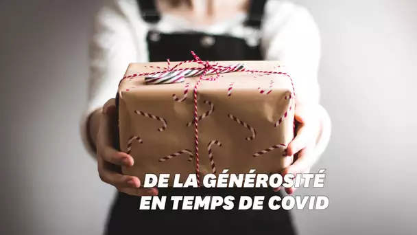 Pour Noël, des boîtes cadeaux sont conçues en confinement pour les plus démunis