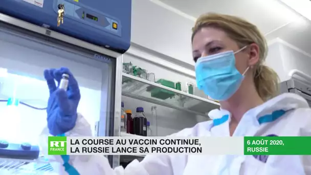 Après le lancement de la production du vaccin russe, la course au vaccin continue