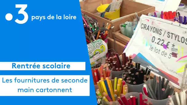 Rezé : la Ressourcerie, une solution économique pour l'achat de fournitures scolaires