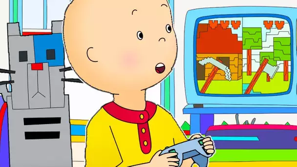 Caillou en Français | Caillou et les Jeux Vidéos | dessin animé | dessin animé pour bébé | NOUVEAU