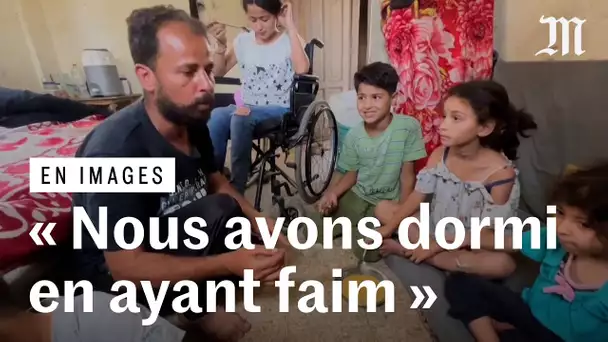 Gaza : un père de famille raconte les difficultés pour se nourrir