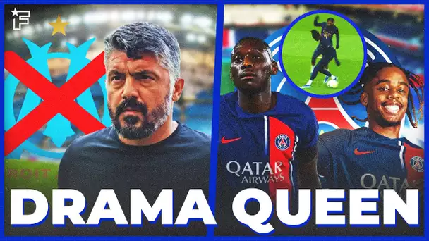 L'OM va DÉJÀ PERDRE Gennaro Gattuso, Kolo Muani HUMILIÉ par Barcola | JT Foot Mercato