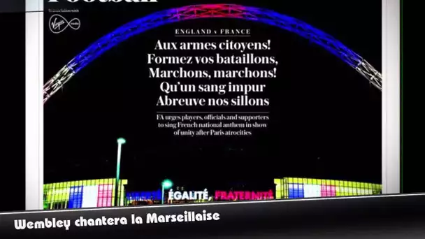 Angleterre-France : Wembley chantera la Marseillaise