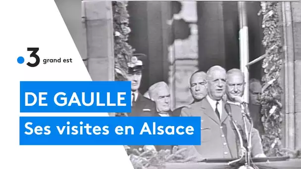 50 ans après la mort du général De Gaulle, retour sur ses passages en Alsace