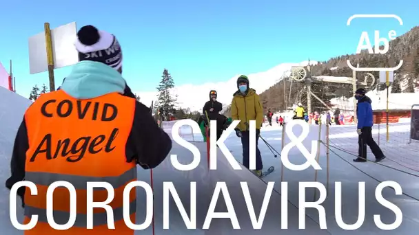 Skier en Suisse au temps du coronavirus. ABE-RTS