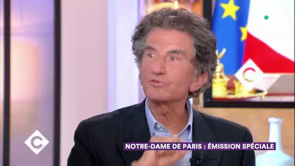 Notre-Dame de Paris : Jack Lang, ancien Ministre de la Culture - C à Vous - 16/04/2019