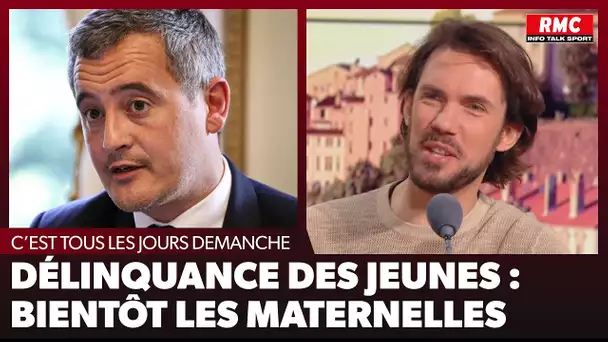 Arnaud Demanche : Délinquance des jeunes : bientôt les maternelles