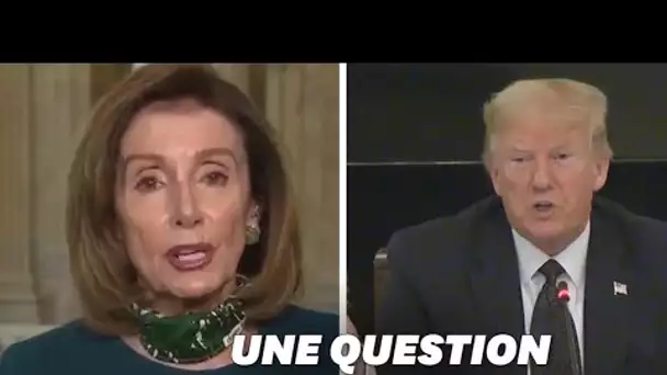 Trump, en "obésité morbide", ne devrait pas prendre de chloroquine selon Pelosi