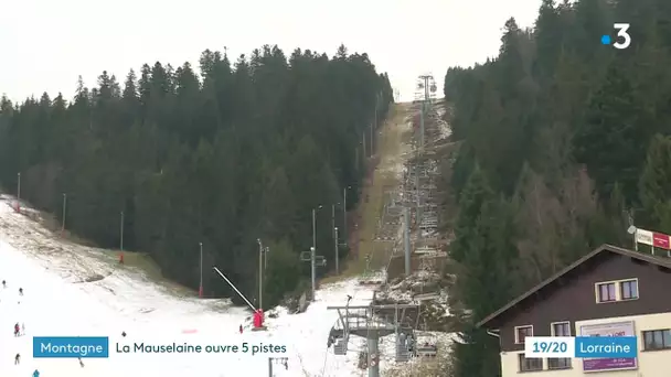 Gérardmer : le domaine skiable ouvre 5 pistes seulement