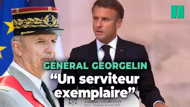 Les adieux émouvants d’Emmanuel Macron à Jean-Louis Georgelin, « le général de la cathédrale »