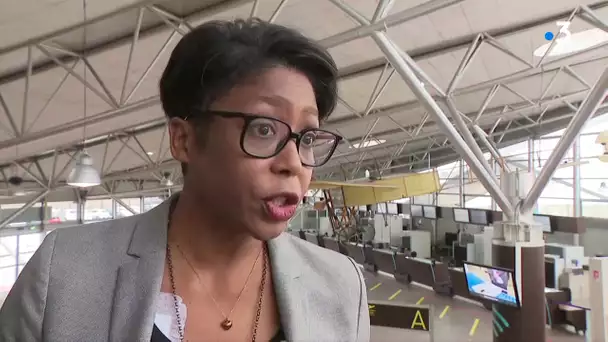 Arrêt de Flybe : 250 personnes en difficulté à Chambéry. Interview de la directrice de l'aéroport.