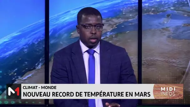 Nouveau record de température en mars dans le monde
