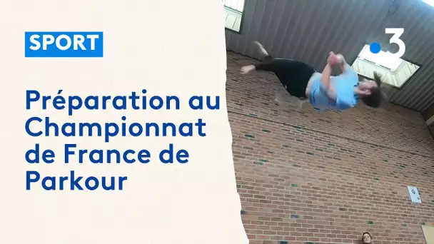 A Harnes, l'ESPK se prépare au Championnat de France de Parkour