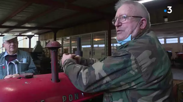 La Ferté-Milon (Aisne) : visite au musée du machinisme agricole.