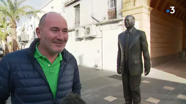 Statue Chirac vandalisée à Nice