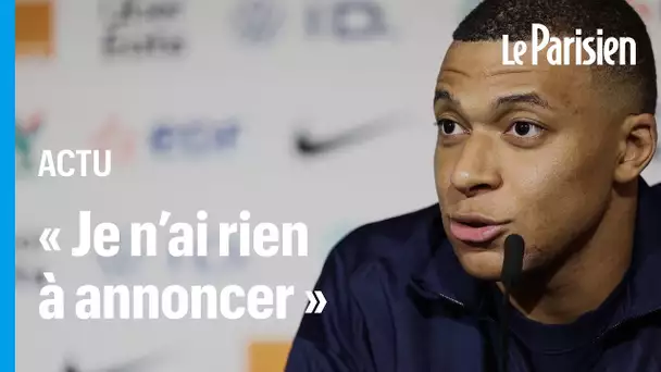 « Rien de croustillant à annoncer» Mbappé reste mystérieux sur son avenir