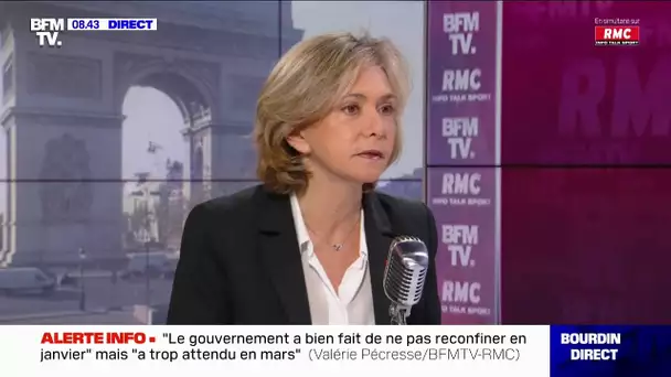 Valérie Pécresse, invitée de Bourdin Direct ce matin