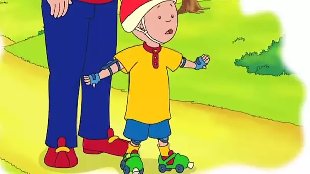 Caillou Fait du Patin à Roulettes | Caillou en Français