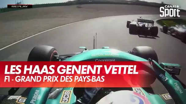 Les Haas gênent Vettel en qualifications - GP des Pays-Bas