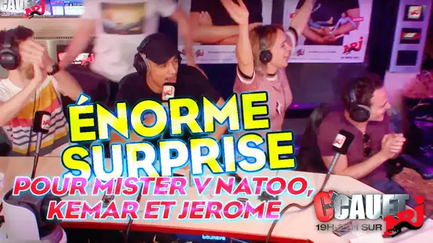 ENORME SURPRISE POUR MISTER V NATOO KEMAR ET JEROME