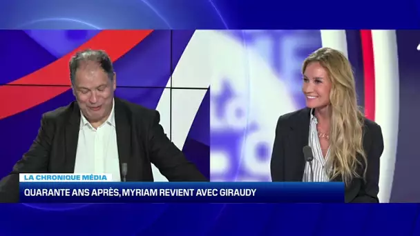 HebdoCom- La Chronique Média: Quarante ans après, Myriam revient avec Giraudy... Frédéric Roy