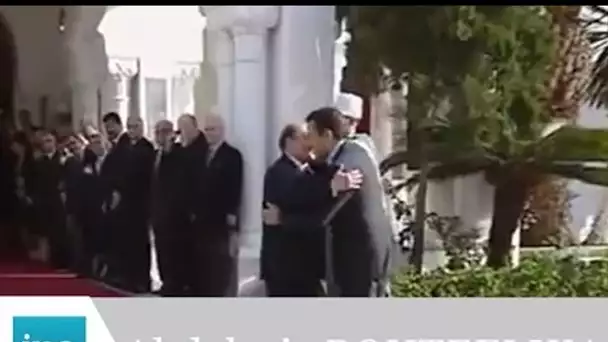 Nicolas Sarkozy et Abdelaziz Bouteflika -  Archive INA