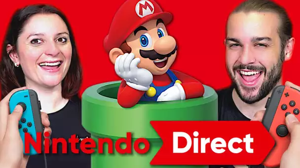 L'ANNEE 2022 VA ETRE INCROYABLE ! SPLATOON 3 ! KIRBY ET LE MONDE PERDU ! REACTION NINTENDO DIRECT