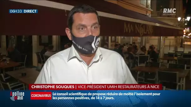 Covid-19: dans les Alpes-Maritimes, les bars vont devoir fermer plus tôt
