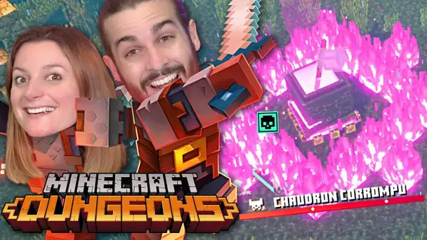 ON A FAILLI PERDRE CONTRE CE MONSTRE ! | MINECRAFT DUNGEONS CO-OP FR