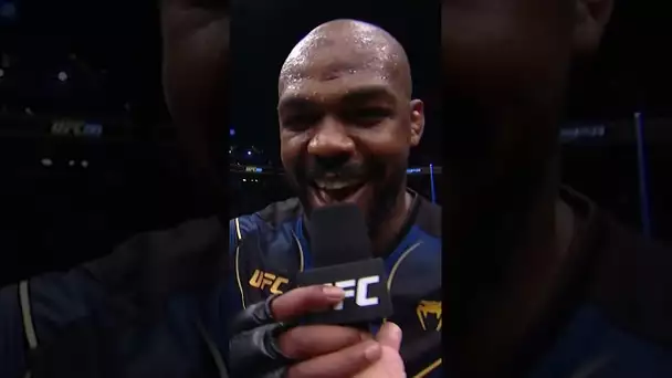 😂🐐 Le cri de la chèvre du GOAT Jon Jones après sa victoire contre Gane