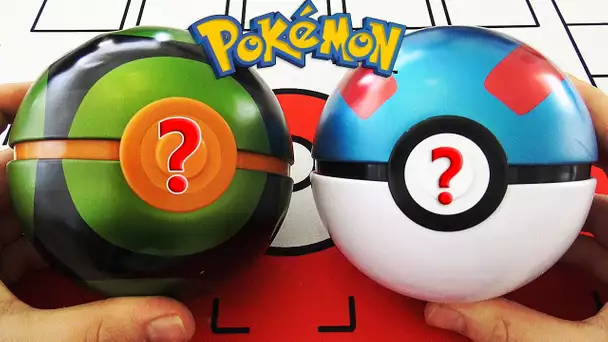 Ouverture de 2 VRAI POKEBALL SECRETE  DE BOOSTERS POKEMON !