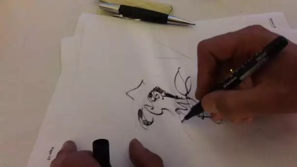 Comment j'ai dessiné Lucky Luke dans "LaTerre promise", la leçon de dessin d'Achdé