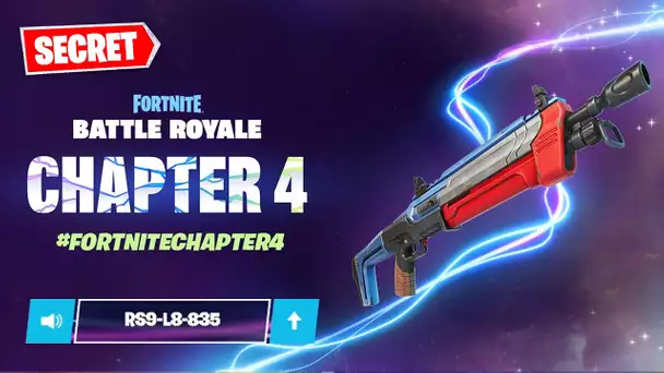 FORTNITE TEASER CHAPITRE 4 ! OBJECT TROUVE ! NOUVELLE ARME ! (FORTNITE CHAPITRE 4)