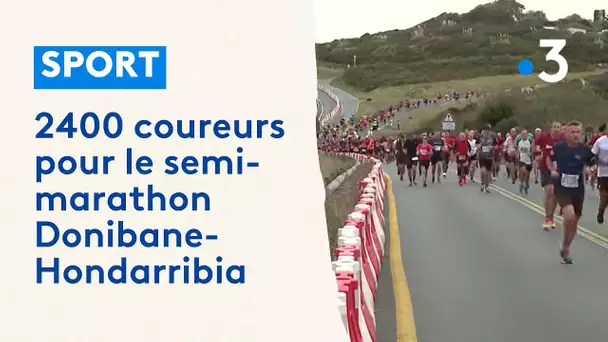 2400 coureurs sur la corniche basque pour le semi-marathon Donibane-Hondarribia