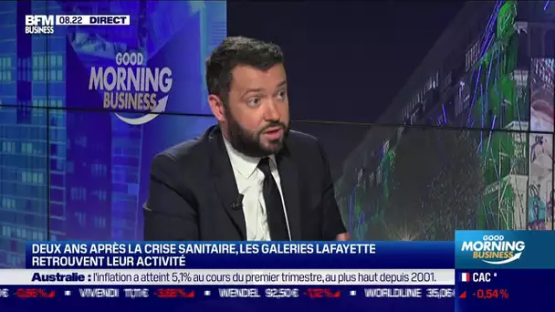 Alexandre Liot (Galeries Lafayette) : Les Galeries Lafayette retrouvent leur activité