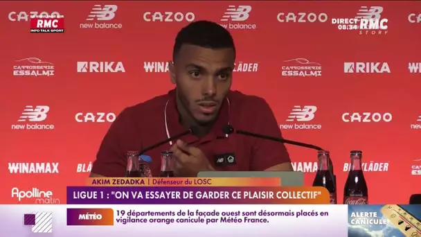 FC Nantes - LOSC : "on va essayer de garder ce plaisir collectif", affirme Akim Zedadka