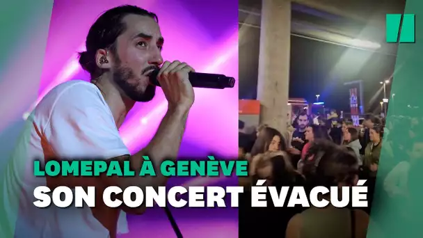 Le concert de Lomepal à Genève évacué à cause de « menaces terroristes »