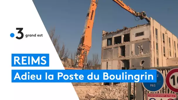 Reims : la Poste du Boulingrin démolie et remplacée par des logements haut de gamme