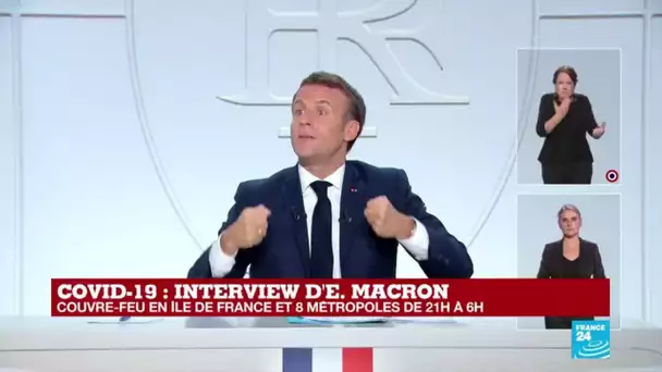 REPLAY - Six personnes maximum à table, l'appel "au bon sens" d'Emmanuel Macron