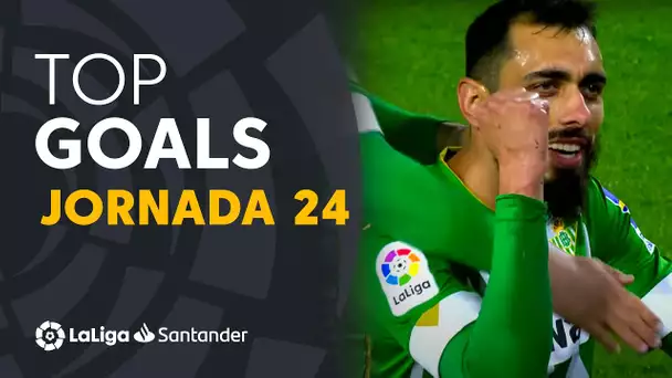 Todos los goles de la Jornada 24 de LaLiga Santander 2020/2021
