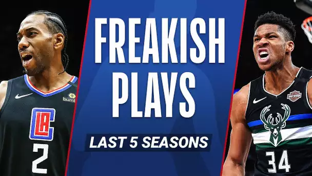 Kawhi & Giannis' Most Freakish Plays Over The Last 5 Seasons!