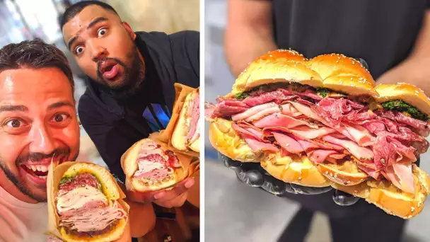 Le SANDWICH le + "WTF" de Paris blindé de CHARCUTERIES! - VLOG #991