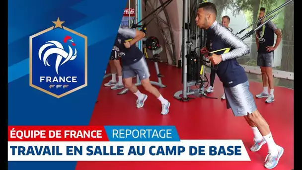 Travail en salle pour les titulaires de France-Australie