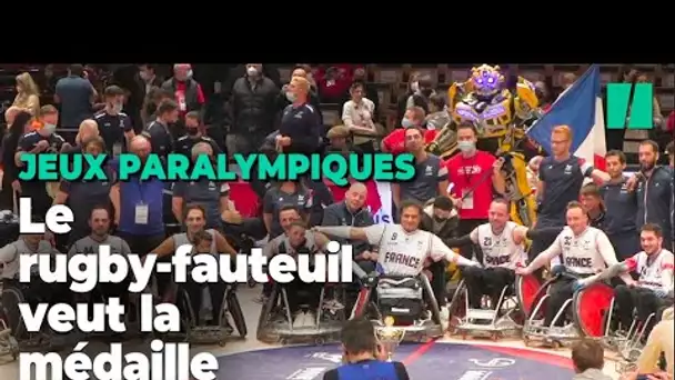 L’équipe de France de rugby-fauteuil se prépare à briller aux Jeux Paralympiques 2024