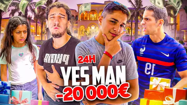 IL DIT OUI À TOUT PENDANT 24H  AU BLED ! (IL A SOUFFERT) - YES MAN CHALLENGE 🥵