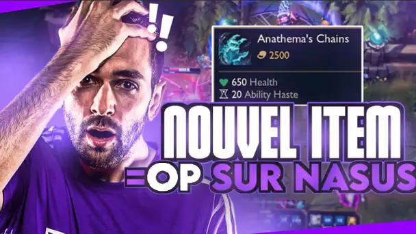 🏆LE NOUVEL ITEM TANK DE LoL EST BROKEN SUR NASUS !! (Rush Master 70% Winrate soloQ)