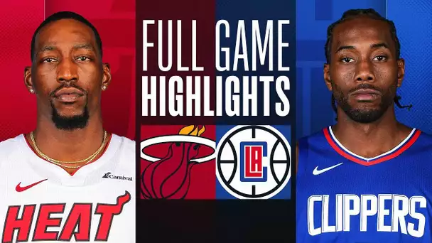 HEAT at CLIPPERS | FULL GAME HIGHLIGHTS | January 1, 2024