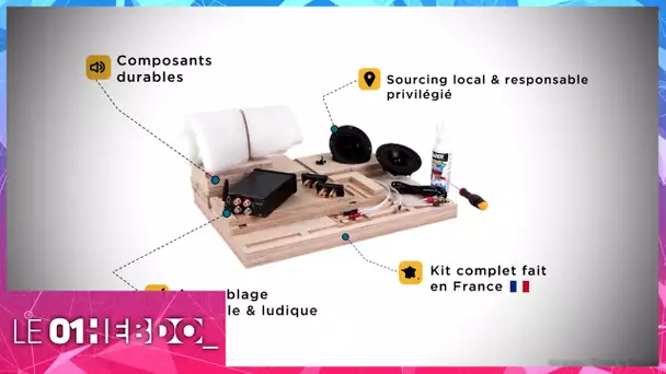 01Hebdo #291 : une enceinte connectée en kit 100% française