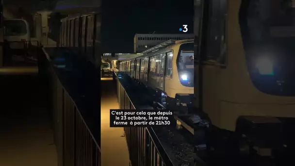 Le nouveau métro marseillais en test